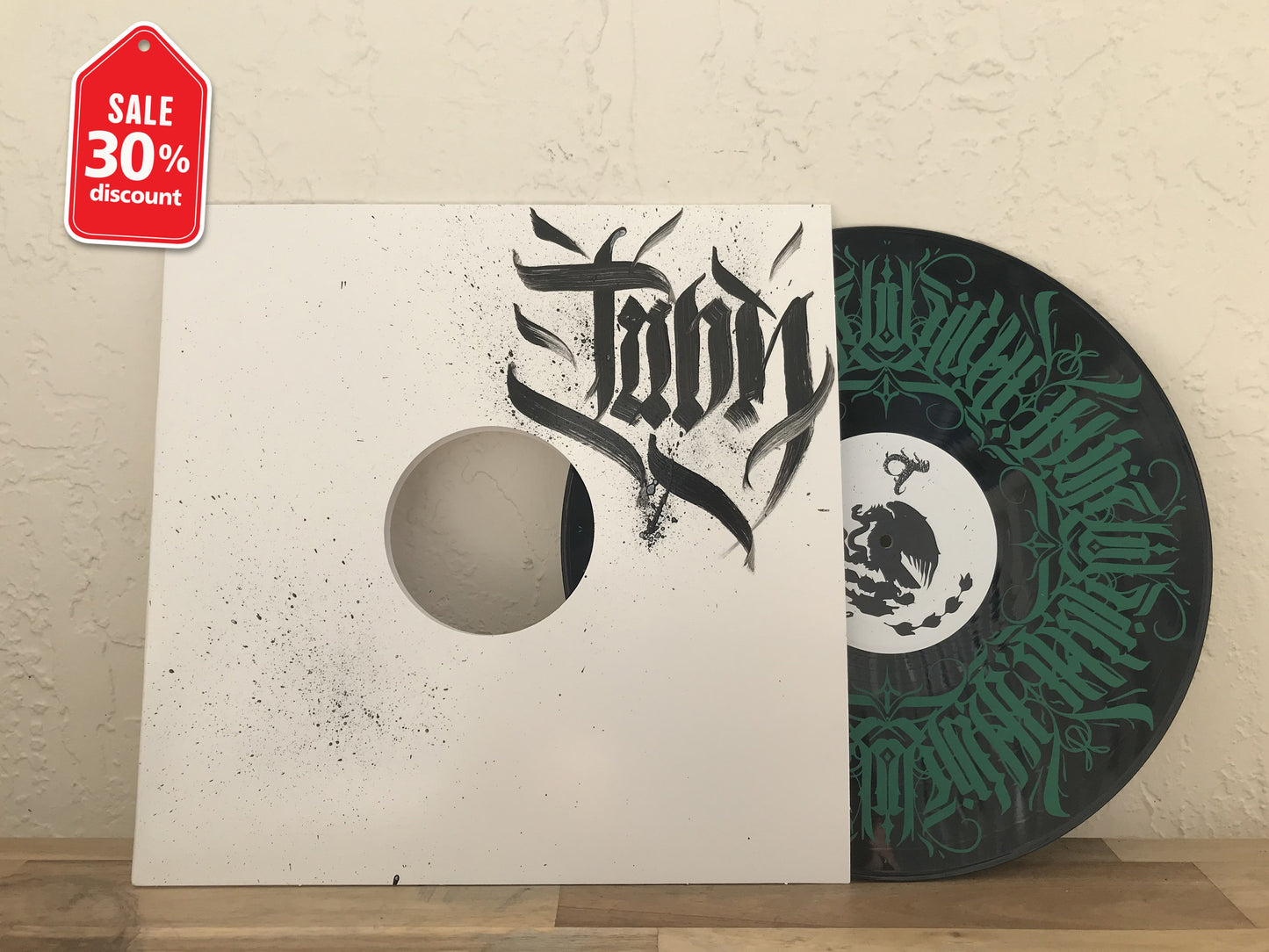 Tubs - Calligraphy Vinyl - GREEN